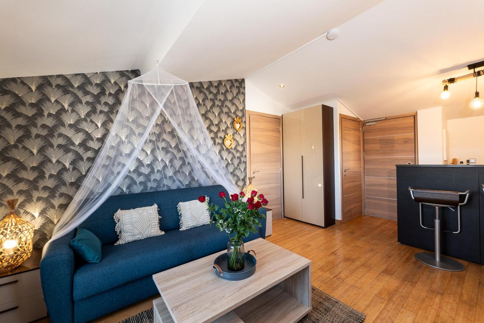 Studio Dernier Etage Le Nid D'Amour - Sejour Romantique, Mandara Beach, Juan-Les-Pins Exterior foto